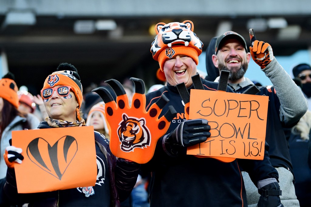 Cincinnati Bengals NFL fans Super Bowl